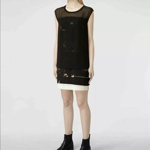 All Saints Nisia Resonate Dress (Size 8)